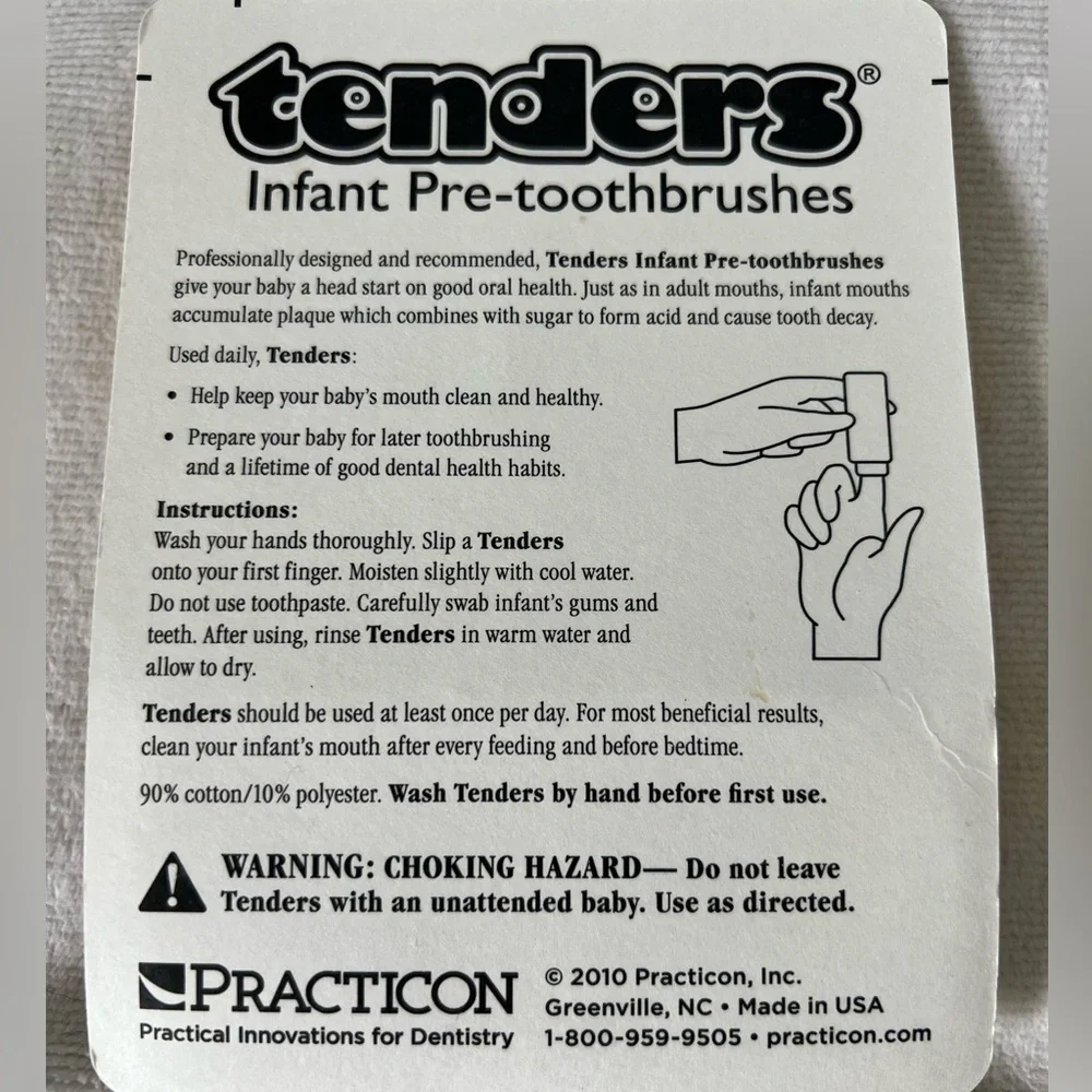 tenders nib infant